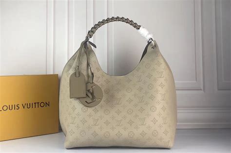 replica louis vuitton carmel mahina bag biege|louis vuitton carmel hobo bag.